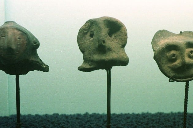 Fragmentos de cerámica aborigen. Foto: Archivo El Litoral